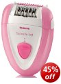 Philips Satinelle Soft Epilator - Pink HP6408/03
