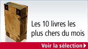 Les 10 livres vendus les plus chers du mois