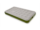 Flocked Twin Size Airbed with Battery Powered Air Pump