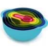 Joseph Joseph Nest 8 Food Preparation Bowl Set (Multi-Colour)