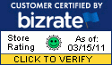 BizRate Customer Certified (GOLD) Site