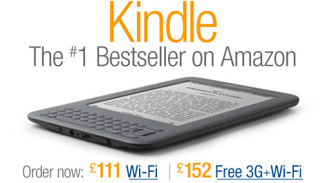 Kindle, the bestselling product on Amazon, from only 111