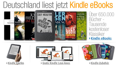 Deutschland liest jetzt Kindle eBooks - Tausende kostenloser Klassiker