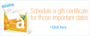 Schedule Deliveries for Christmas and Birthdays