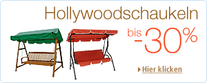 Hollywoodschaukeln bis zu -30%