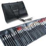 34 pcs Professional Cosmetic Make up Brush Kit Set Bag