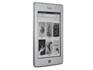 Kindle Touch e-reader: upright, angled to the right