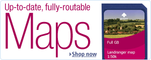 Shop our range of up-to-date, fully-routable Maps for your Sat Nav
