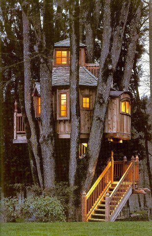 תמונה: ‏‎Hit LIKE if you agree this is the best treehouse you've ever seen!‎‏