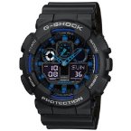 Casio G-Shock Ana-Digi Speed Indicator Black Dial Mens watch GA-100-1A2DR - G271