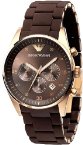 Emporio Armani Chronograph Rose-gold Mens Watch AR5890