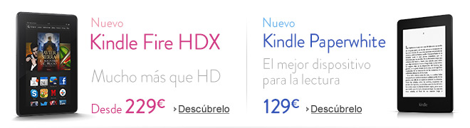 Nuevo Kindle Fire HDX - Mucho ms que HD