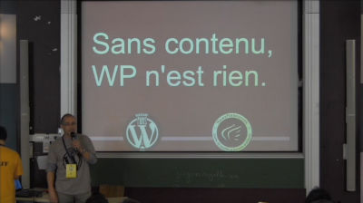 Cédric Motte : Sans contenu, WordPress n’est rien