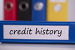 Credit history on blue business binder, фото № 6096160, снято 17 января 2014 г. (c) Wavebreak Media / Фотобанк Лори