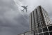 Airplane above city, фото № 6073358, снято 4 марта 2011 г. (c) Sergey Nivens / Фотобанк Лори