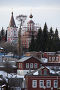 Ильинский храм в городе Сергиевом Посаде. Подмосковье, фото № 7079956, снято 24 февраля 2015 г. (c) Дмитрий Неумоин / Фотобанк Лори