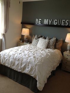 30 Welcoming Guest Bedroom Design Ideas...some of these are beautiful!!!