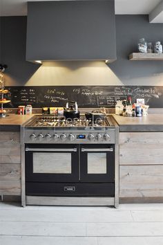 modern rustic kitchen