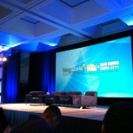 The stage at Blogworld LA 2011