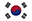 Flag for South Korea