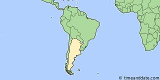 Location of Tucumán