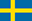 Flag for Sweden