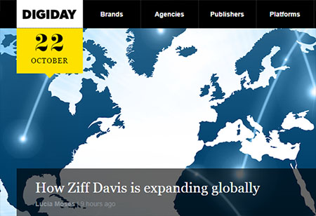 How Ziff Davis is expanding globally - Digiday