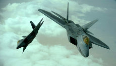 Истребитель ВВС США F-22 Raptor. Архивное фото