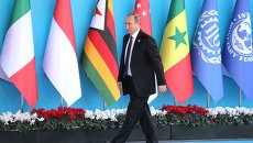 Президент РФ В.Путин принимает участие в саммите G20 в Турции