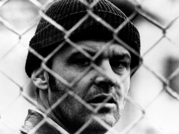 Jack Nicholson in One Flew Over the Cuckoo's Nest