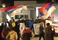 Жители Черногории скандировали "НАТО - убийца" на митинге у посольства США