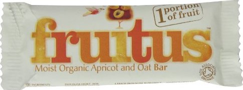 Lyme Regis Foods Organic Fruitus Bars Apricot No Added Sugar 35g (Pack of 24)