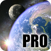 Earth & Moon in HD Gyro 3D PRO