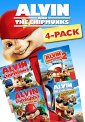 Alvin and the Chipmunks 4-Pack