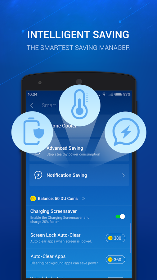    DU Battery Saver & Fast Charge- screenshot  