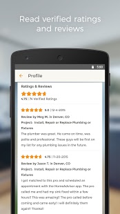   HomeAdvisor Home Contractors- screenshot thumbnail   