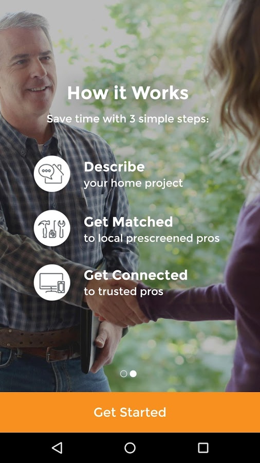    HomeAdvisor Home Contractors- screenshot  