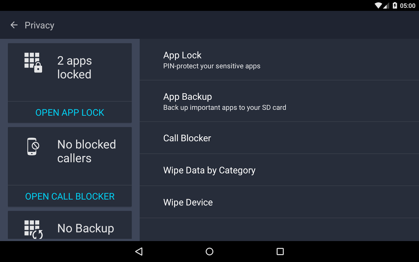    AntiVirus PRO Android Security- screenshot  