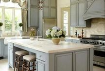 K&B Month: 2013 Kitchen and Bath Trends / Some of this year's top trends included gray color schemes, quartz finishes, white cabinetry, LED lighting & more. Show us your favorite examples of the 2013 NKBA Kitchen and Bath Style Report in action! / by The NKBA