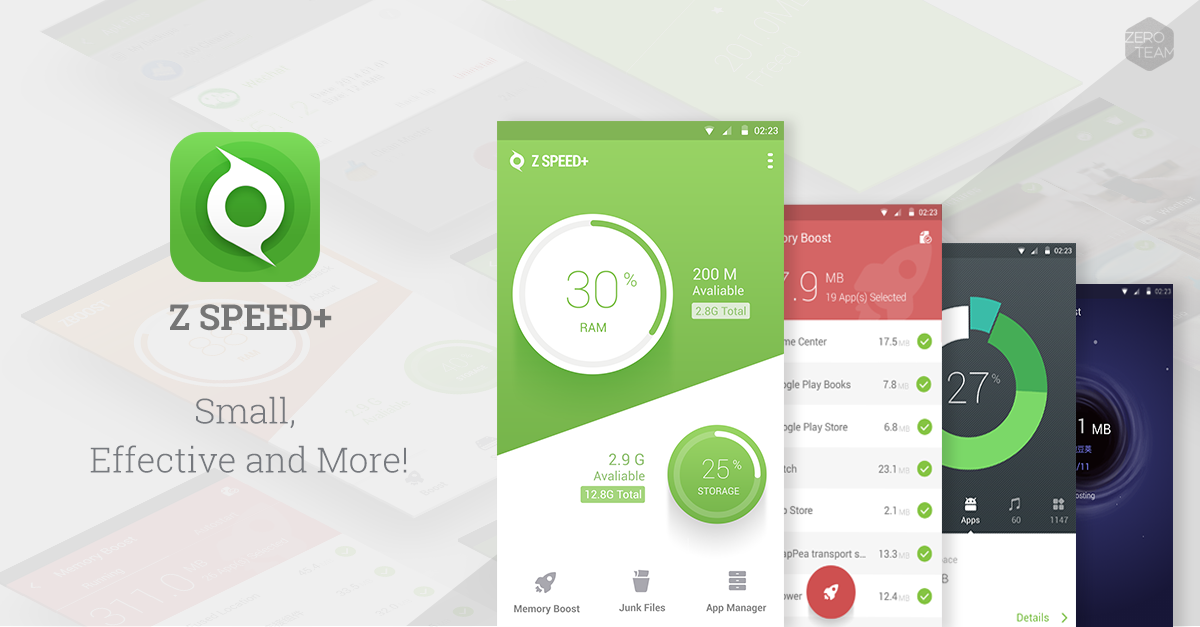    Z Speed+ - Junk Clean, AppLock- screenshot  
