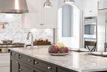 K&B Month: Tile that Wows! / Tile has made huge leaps and bounds over the years. From mother of pearl to mosaic, show us your favorite uses of tile in the kitchen & bath! / dari The NKBA
