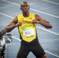 Usain adds the 200m gold medal