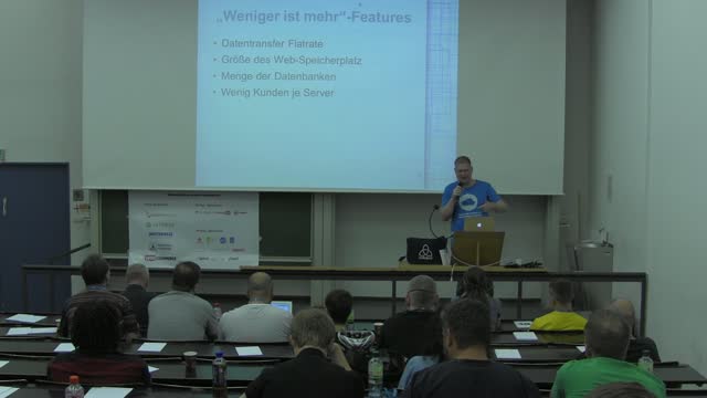 Carsten Logemann: Managed Hosting – Kompromisse bezüglich Sicherheit, Flexibilität, Performanz und …