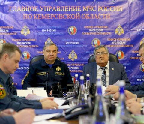 Vladimir Puchkov holds working meeting in Kemerovo Region