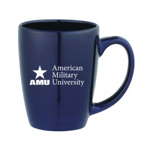 AMU 12 oz. Ceramic Mug (Navy)