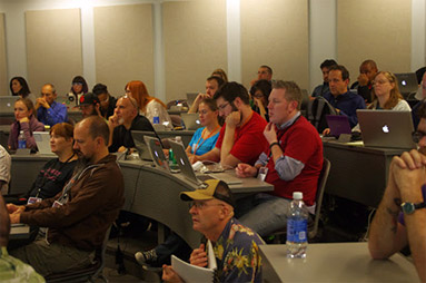 Crowd of WordPress learners