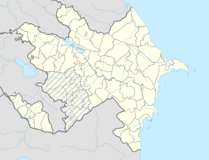 Qızılağac is located in Azerbaijan