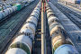 Formulations with tanks on the railway station, фото № 25063110, снято 14 января 2017 г. (c) Сергей Журавлев / Фотобанк Лори