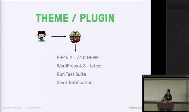 Josh Cummings: Continuous Integration for WordPress