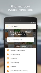   HomeAdvisor Home Contractors- screenshot thumbnail   